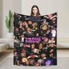Abby Lee Miller Blanket American Dance Instructor Travel Flannel Throw Blanket For Couch Chair Sofa Bed Soft Warm Bedspread Gift