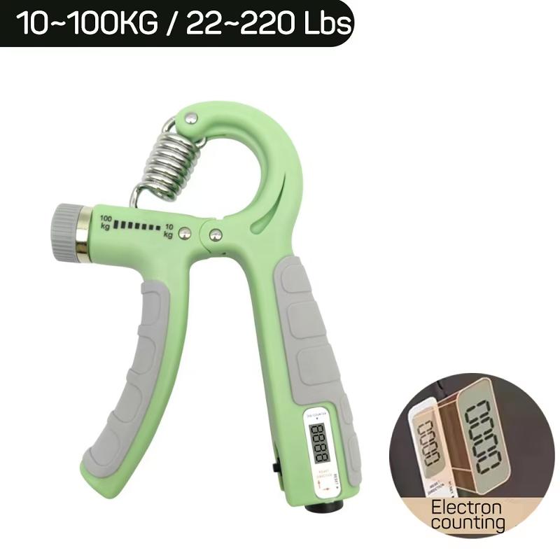 

Hand Gripper Adjustable 10-100 KG Counting Grip Strength Device Rehabilitation Hand Strength Hand Strength Training Equipment