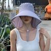 Wide Brim Shawl Fisherman Hat Anti UV Bucket Hat Fashion Panama Cap  Outdoor Sports