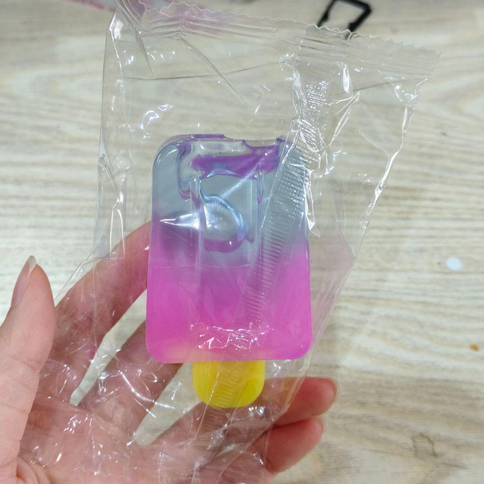 New Ice Cream Pinch Music Decompression Toy New Popsicle Nice-Sicle *2pcs