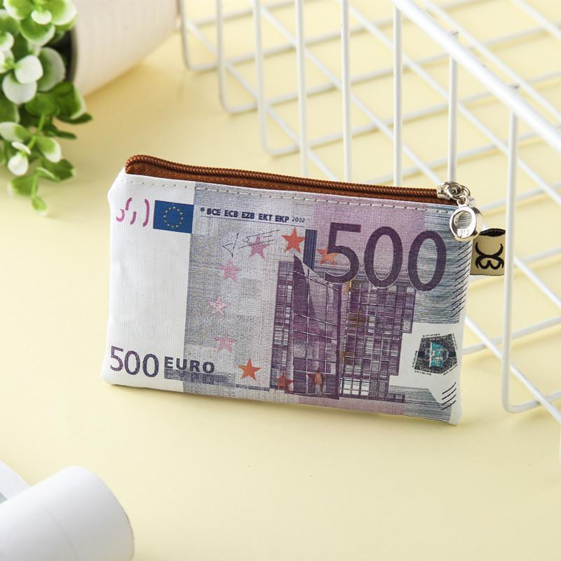 

Canvas Coin Purse & Card Holder: Red Envelope & Data Cable Storage Bag - Creative Gift Idea