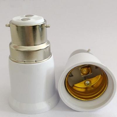 Yousheng B22 To E27 Light Socket Adapter 100-250V AC Voltage Easy Installation Universal Light Bulb Holder Converter Adapter