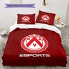 KV Kortrijk Bedding Quilt Set Quilt Cover Pillowcase Home Decoration Birthday Gift (1 * duvet cover + 2 * pillowcase, without core)
