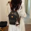 Schoolbag High-end Niche Backpack Women's 1011 New Fashion Korean Version Trendy Large-capacity Versatile Backpack Travel Bag