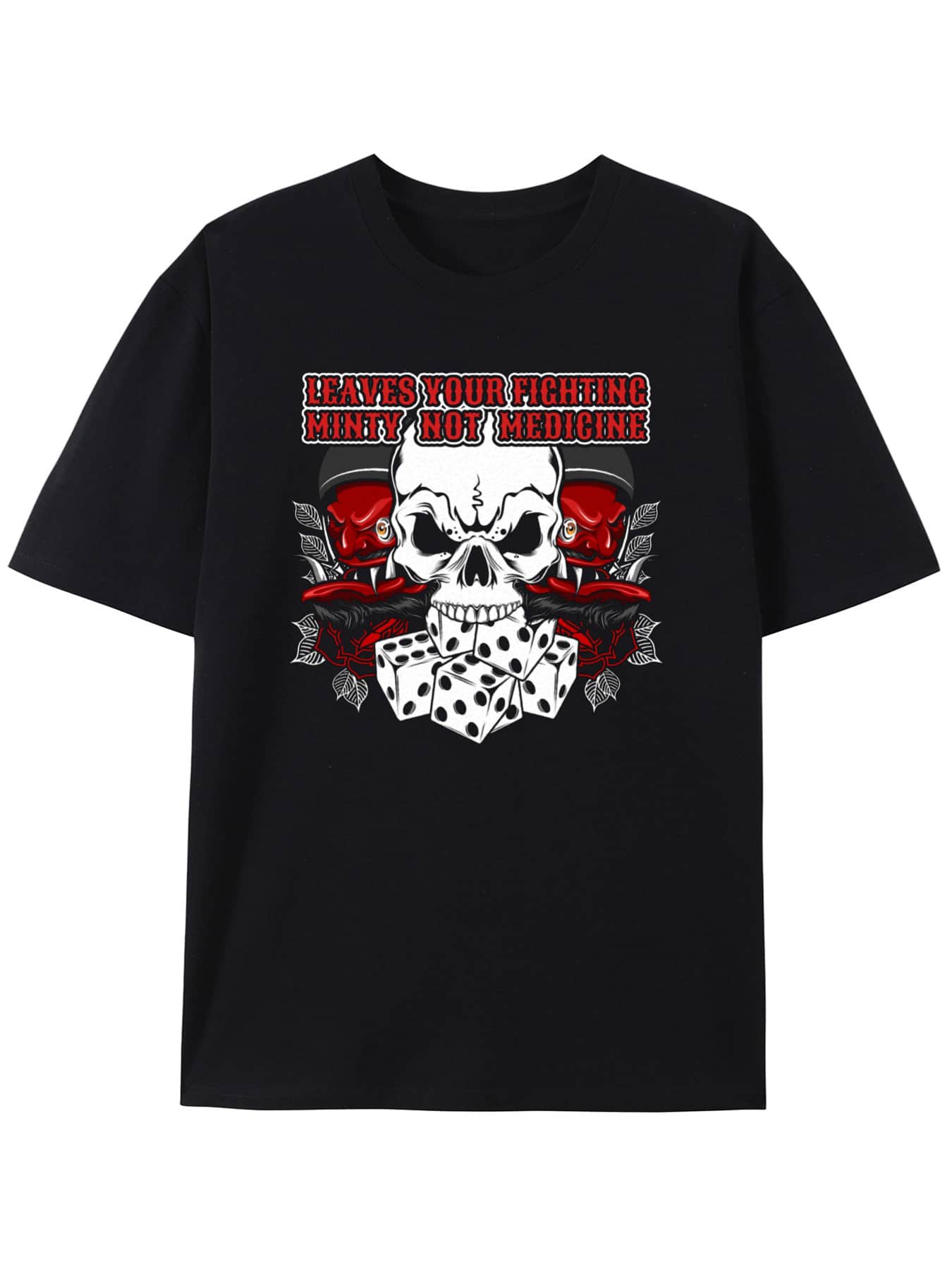 

Creative Printing Pattern|T-Shirt Outlaw Skull Graphic Tee - Bold And Edgy Design, Vintage Unisex Crewneck Tshirts S