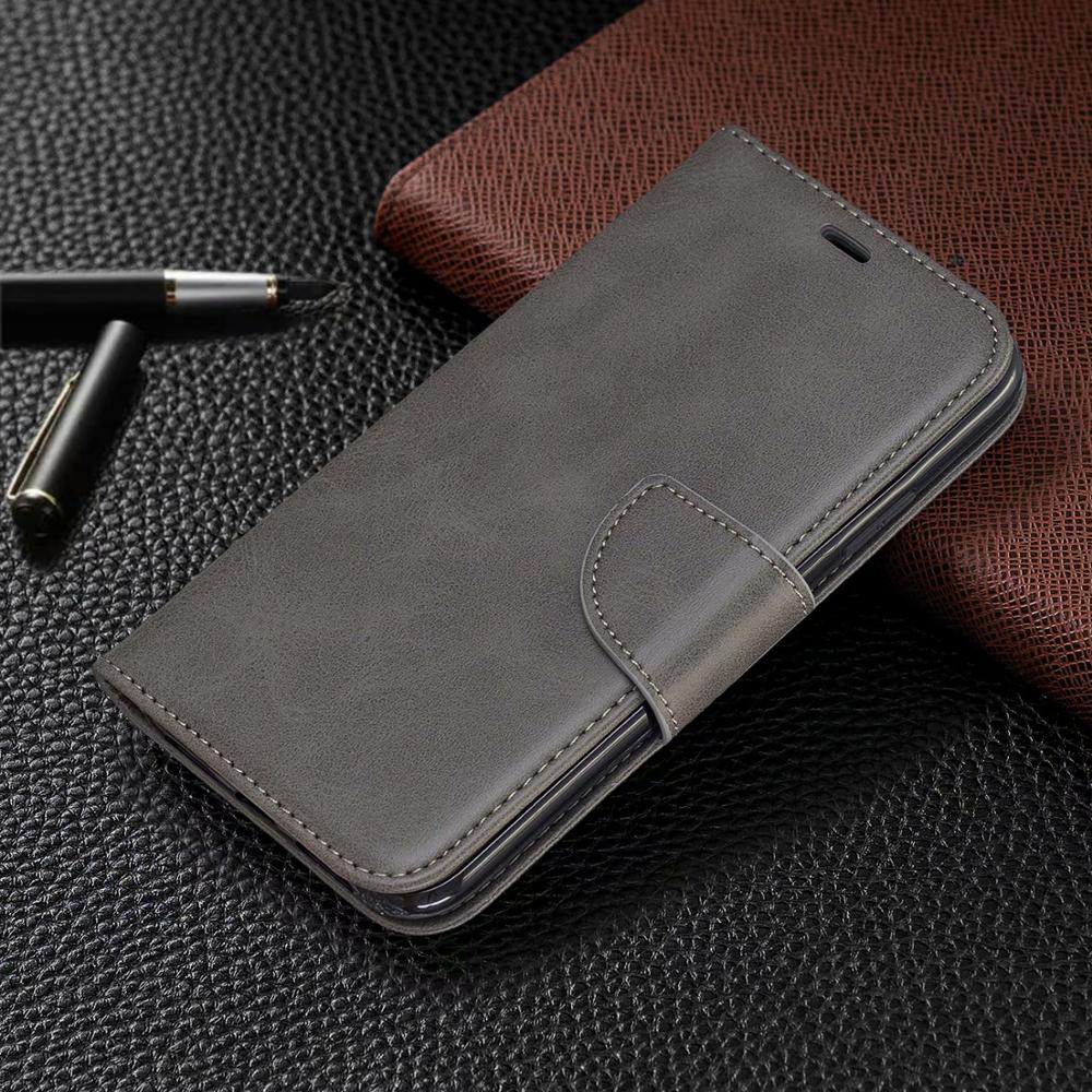 Etui z klapką ze skóry owczej PU do iPhone'a 11 Pro Max X XR XS Max Portfel Etui na portfel Książka Coque do iPhone'a 7 8 6 6S Plus 5 Funda