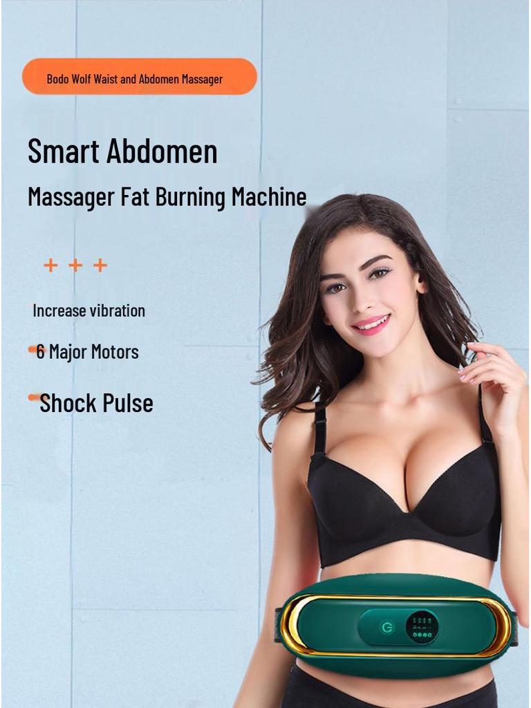 Vibrating Heating Waist Massager for Abdominal Fitness