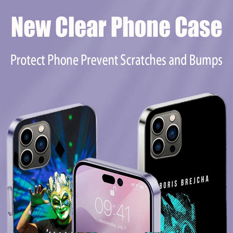 DJ Boris Brejcha Phone Case For Iphone 17 Air 15 Pro 14 Plus 16 Pro Max 17E 16E 12 13 Mini 11 Cover Cute Fundas
