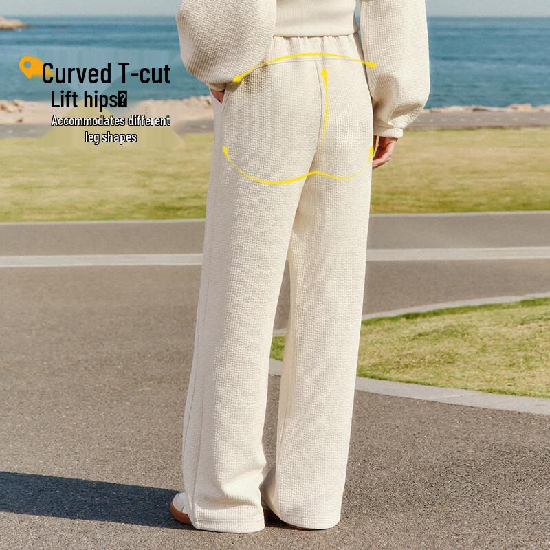 Anta Women's Relaxed Fit Straight-Leg Casual Pants