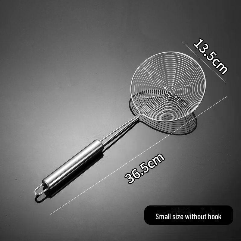 

Кухонный слив и ложка для жарки из нержавеющей стали - большой сетчатый фильтр для лапши large round tube 14cm