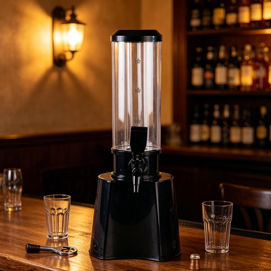 -style Beverage Dispenser for Beer And Outdoor Parties, Home Use, Enthusiasts.
