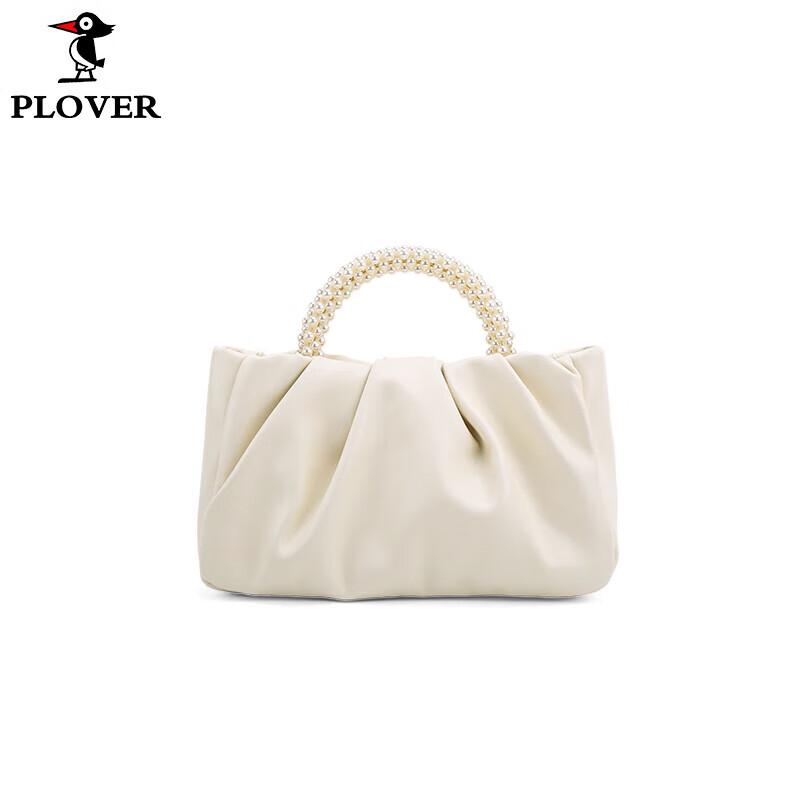 PLOVER Pearl Pleated Handbag