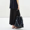 LESS Women's Slim-Fit Mulberry Silk Skirt