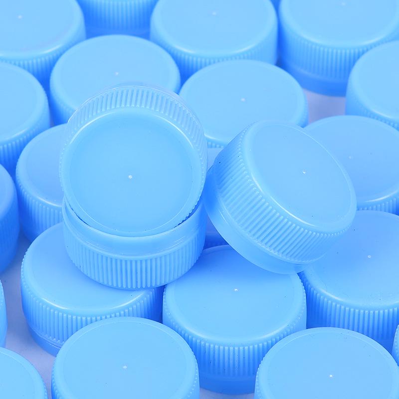 

Різнокольорові пластикові кришки для пляшок для DIY проєктів та креативних ремесел