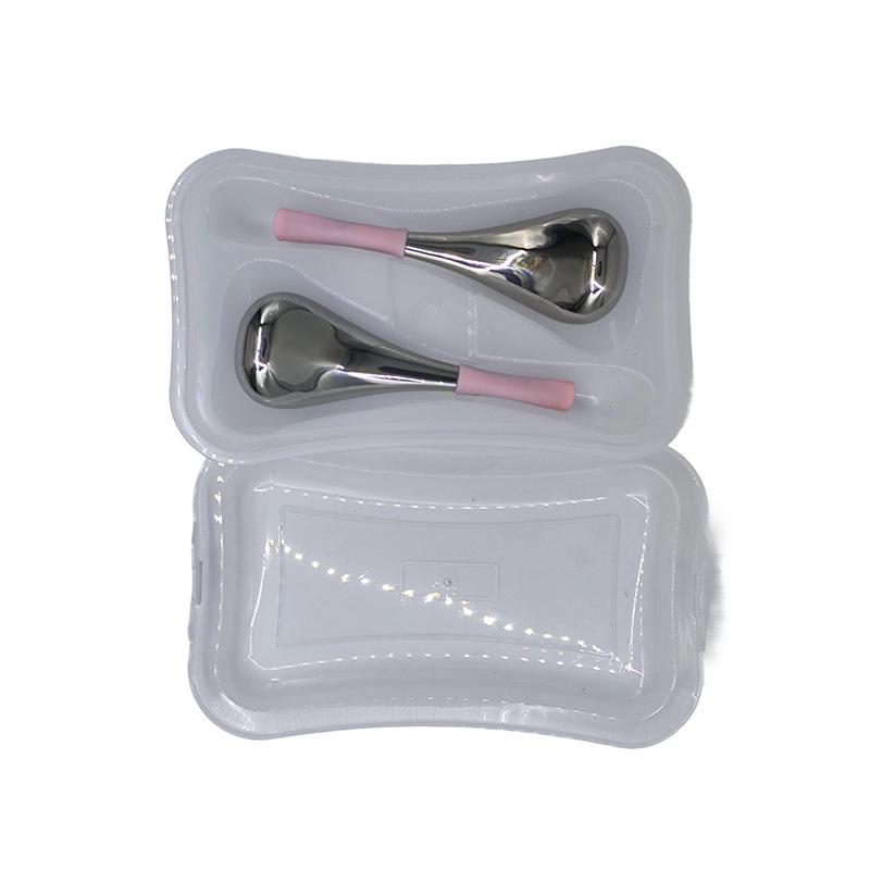 Stainless Steel Ice Wave Ball Facial Massage Tool