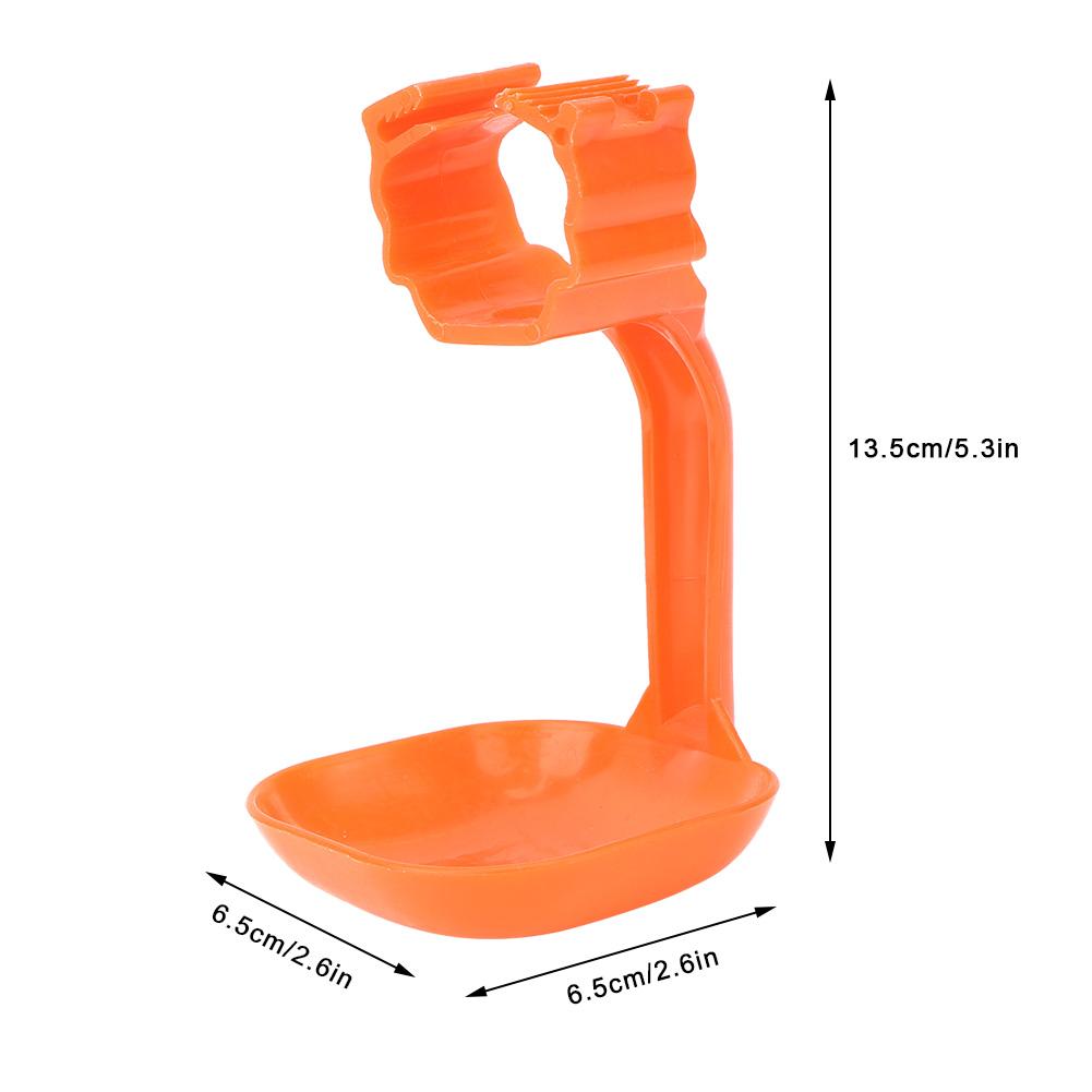 10Pcs Chicken Nipple Drinker Cups Waterer Hanging Cup Bent Arm Farm Supplies