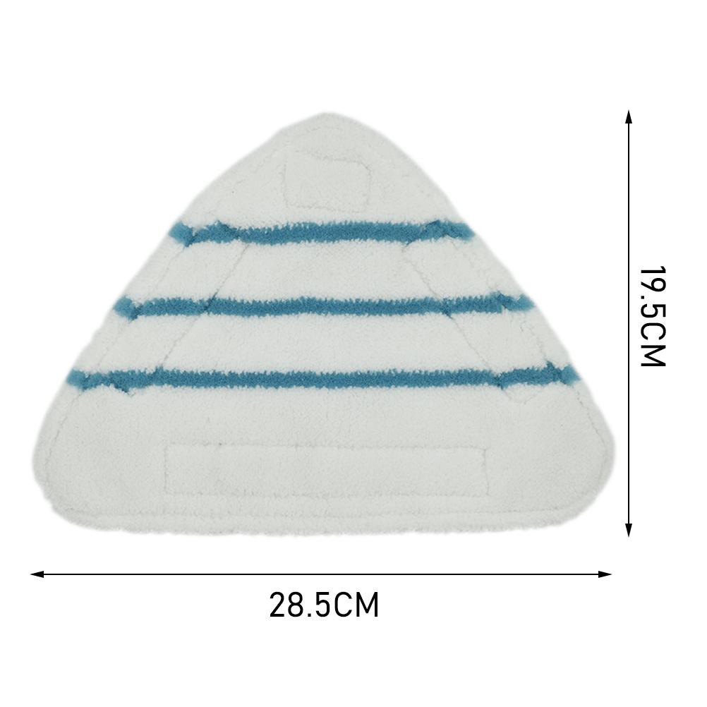 Microfiber Steam Triangular Adhesive Mop Cloth (Mop Cloth * 2pcs)