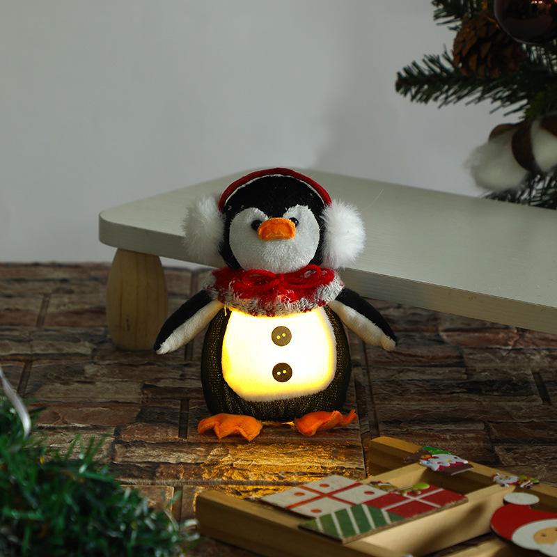 Christmas Penguin Candy Jar - 3D Festival Ornament Gift Box