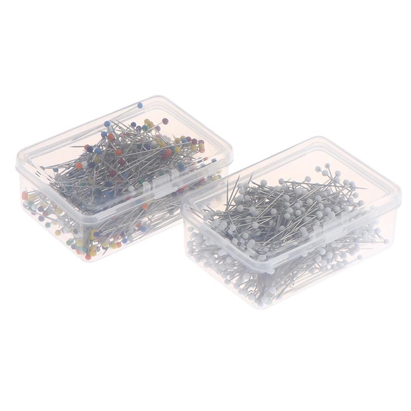 Sewing Pins 38Mm Glass Ball Head Push Quilting Pins For Jewelry Diy Sewing Tool