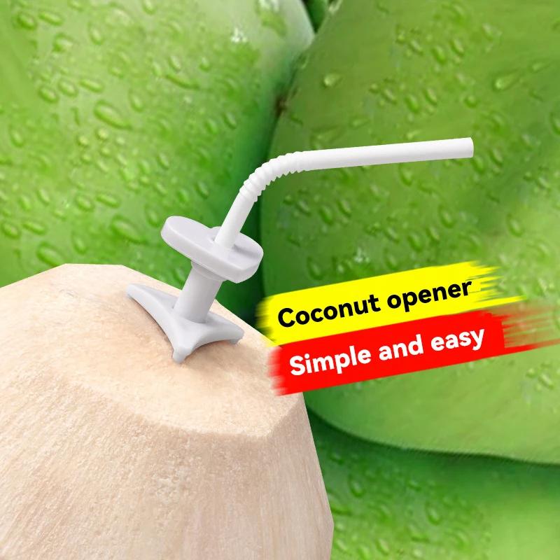 Coconut Hole Opener Kitchen Accessories Portable and Practical Coconut Opener Reusable Gadget A Tool for Girls To Open Coconuts