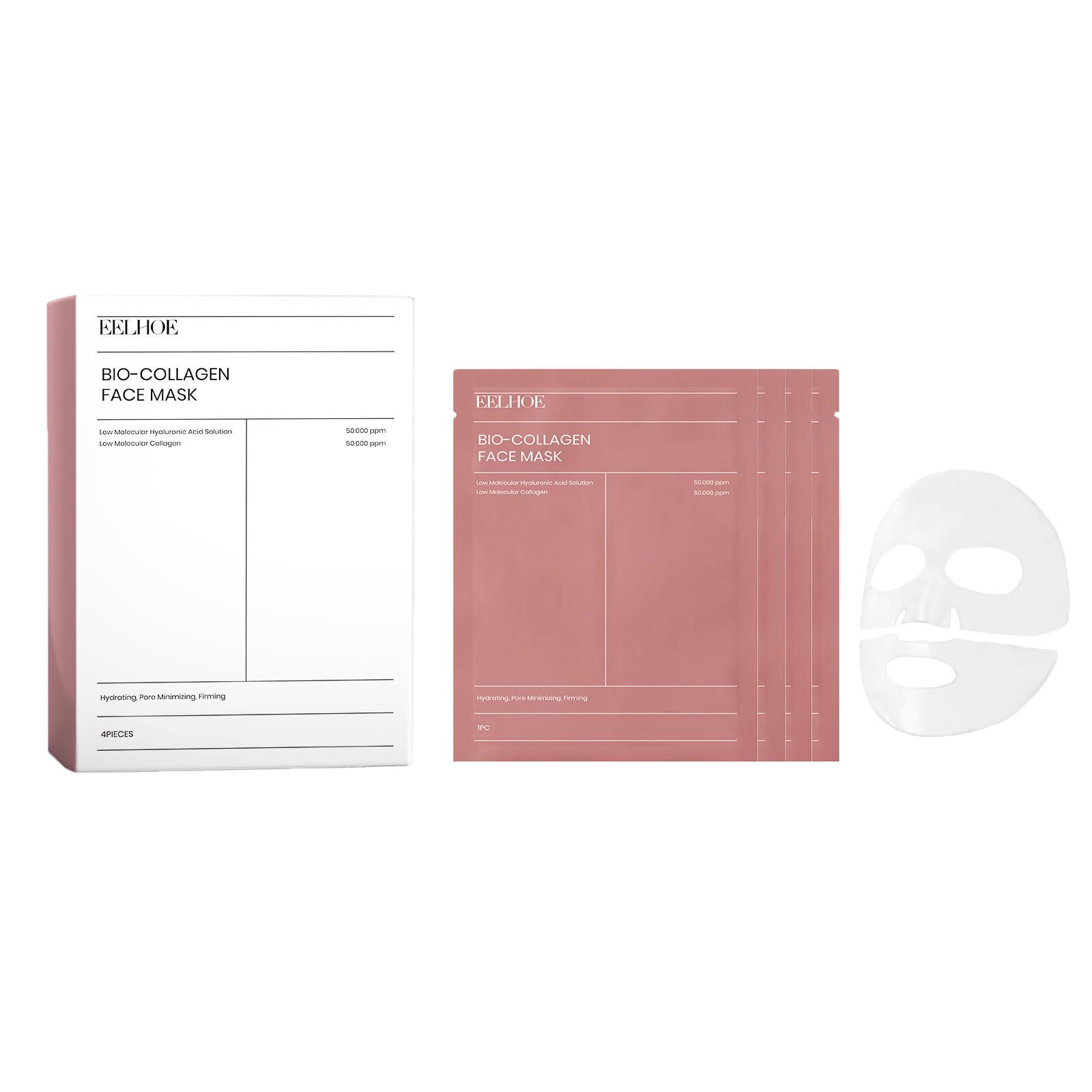 EELHOE Collagen Mask (Boxed) Facial Care for Plump, Soft, and Hydrated Skin Boxed