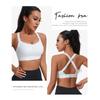 Damen S Sport-BH mit hohem Halt und Kreuzrücken für Fitness, Laufen, Yoga