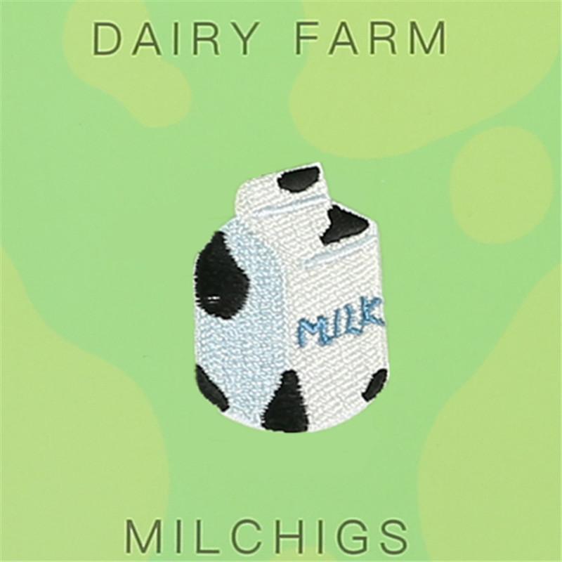 

Самоклеящаяся маленькая тканевая наклейка Sanai, наклейка с бесшовным узором, наклейка на сумку для одежды, наклейка на дырку в брюках, вышитая наклейка milk * flower