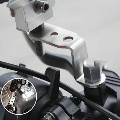 Motorcycle LED Headlight Bracket Rearview Mirror Lamp Spotlight Extension Holder Clamp Multifunction Motorbike Accessories