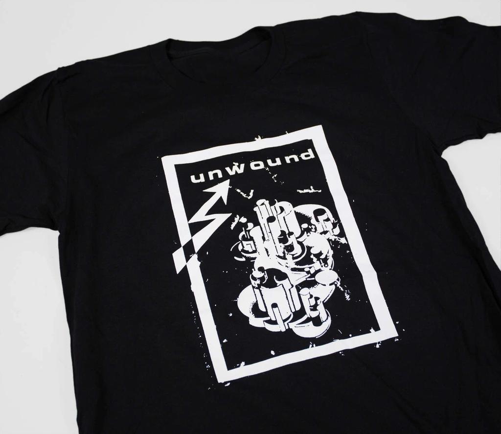 Retro Unwound band t-shirt, The Future Of What Black All Size Shirt BL1900
