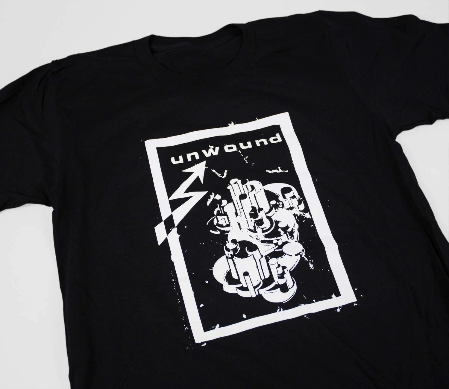 Retro Unwound band t-shirt, The Future Of What Black All Size Shirt BL1900 M