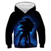 2025 MINISO Children's Clothes Fashion Sonic Hoodie For Kids Boys Girls Children Autumn Long Sleeve Printed Anime Sweatshirts Cool Tops Tees