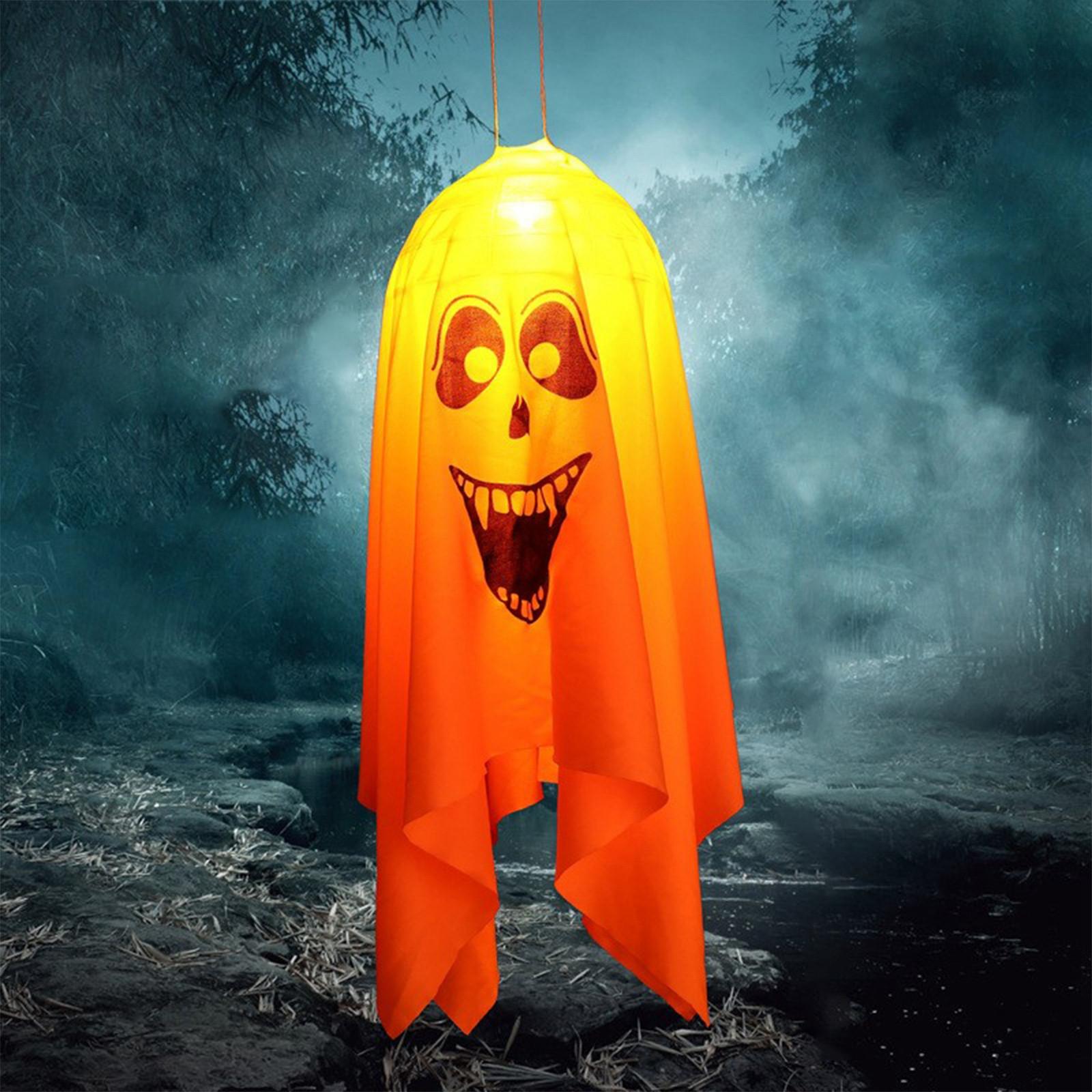 

LED Halloween Fabric, Halloween Series Decoration, Battery Party, Courtyard Festival Decoration. One Size