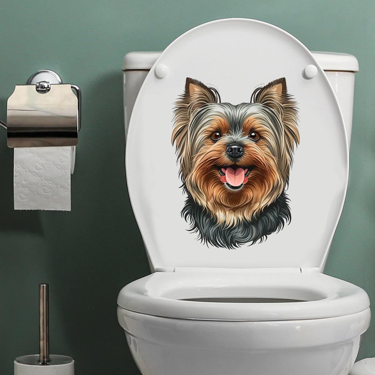 

T298 # золотистый ретривер, собака, бульдог, собака Йорки, собака, стикер на стену, декор для ванной комнаты, туалета, гостиной, шкафа, украшения дома, наклейки 30cm-C-PET