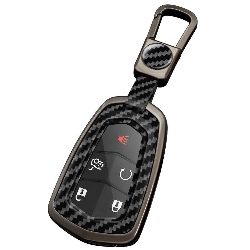 Cadillac Key Case: Fits XT5, CT5, XT6, XT4, CT ATSL, CT4, XTS - Shell Bag with Buckle