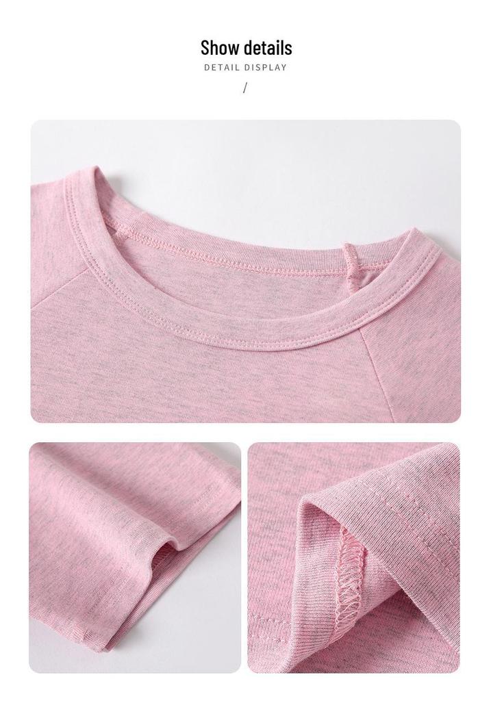 American Style Round Neck Short Sleeve Women's Summer Slimming Bodycon T-shirt - Versatile Hot Girl Base Layer Top