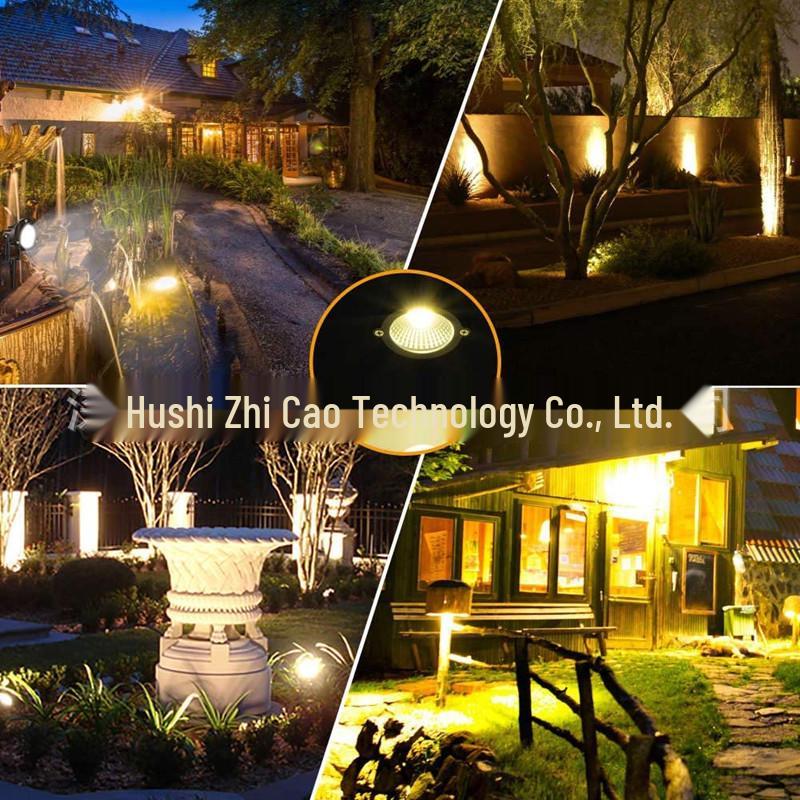 Waterproof LED Lawn & Garden Pathway Stake Lights - 7W