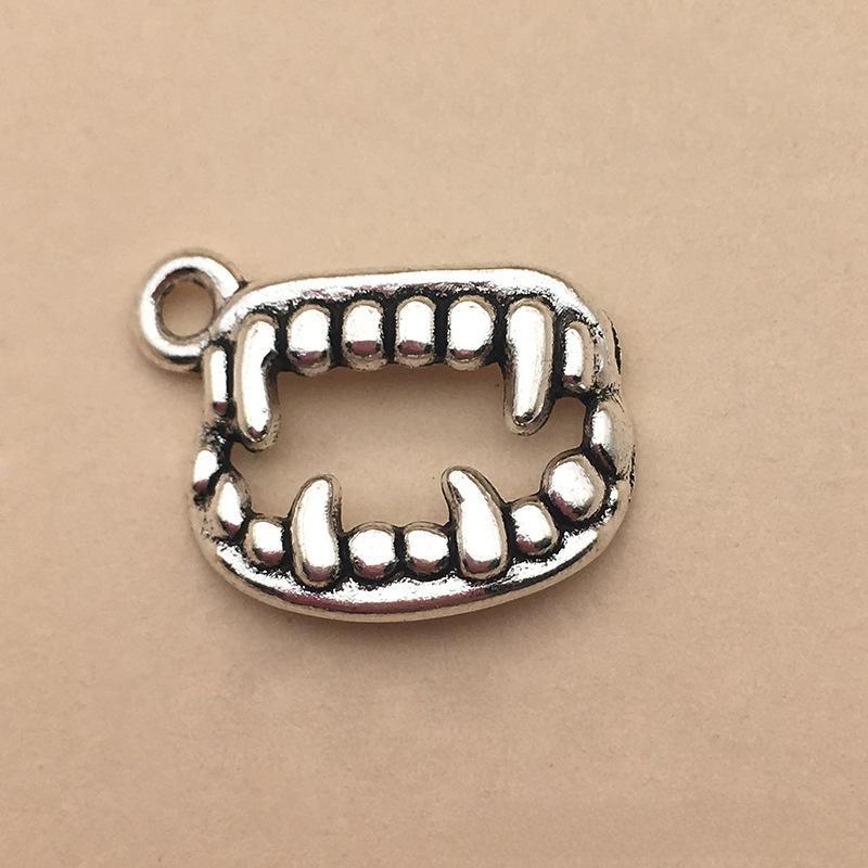 80-Piece Halloween Jewelry DIY Kit: Pumpkin, Skull, Bat & Witch Pendants for Earrings