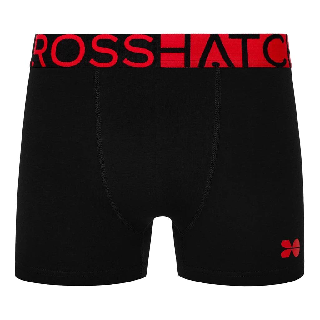 Crosshatch Mens Dumas Boxer Shorts (Pack of 3)