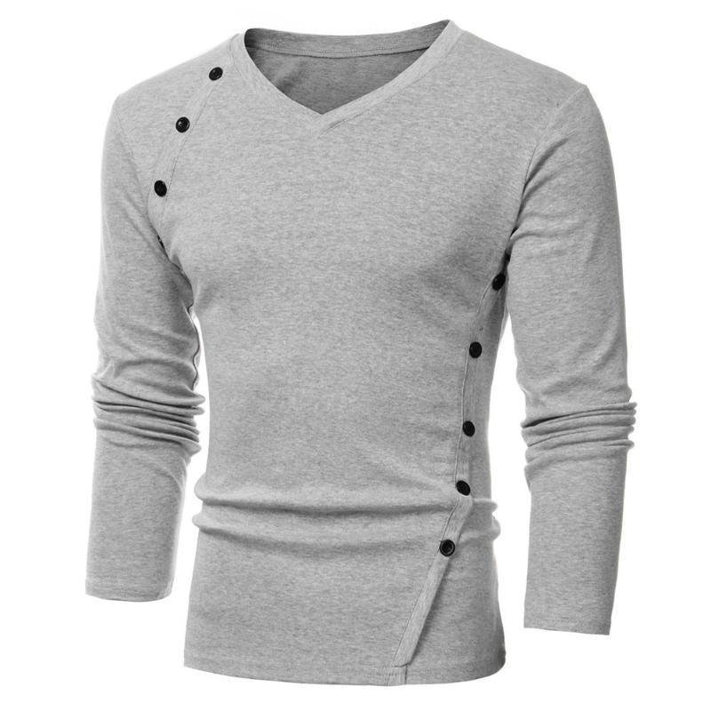 Buy Mens Casual Slim Fit Long Sleeve TShirts at affordable prices — free shipping, real reviews