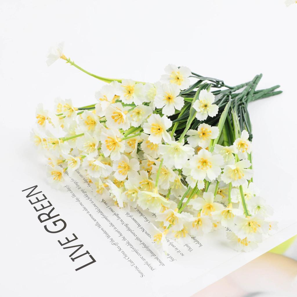 Artificial Greenery Bouquets for Home, Hotel, Wedding, and Decoration