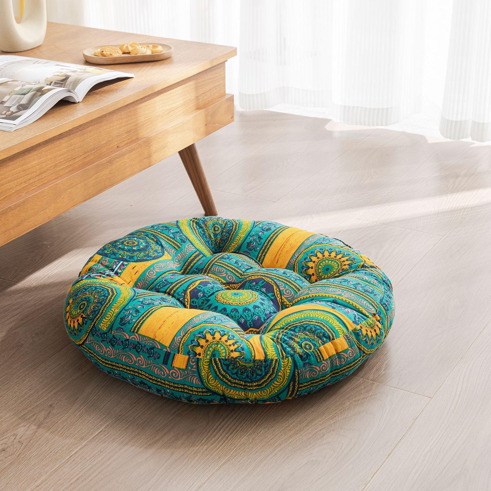 

Подушка-футон из японского хлопка, мягкая подушка для стула, напольная подушка, плавающая подушка для татами у окна