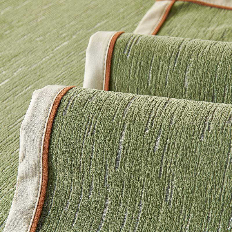 Summer Chenille Sofa Cushion High-Grade Non-Slip Light Luxury Straight Row Leather Sofa Cover Towel Cover