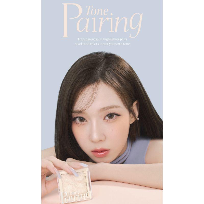 espoir Tone Pairing Highlighter – Dual Tone Glow Highlighter (3 Shades, 9.6 g)