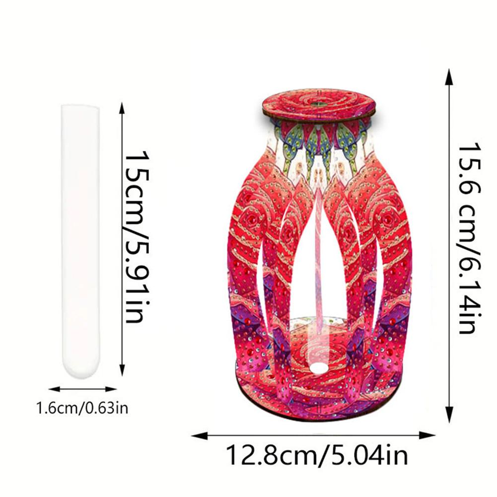 Diamond Painting Flower Vase Diamond Painting Tabletop Vase Ornaments Kit Home Table Decor