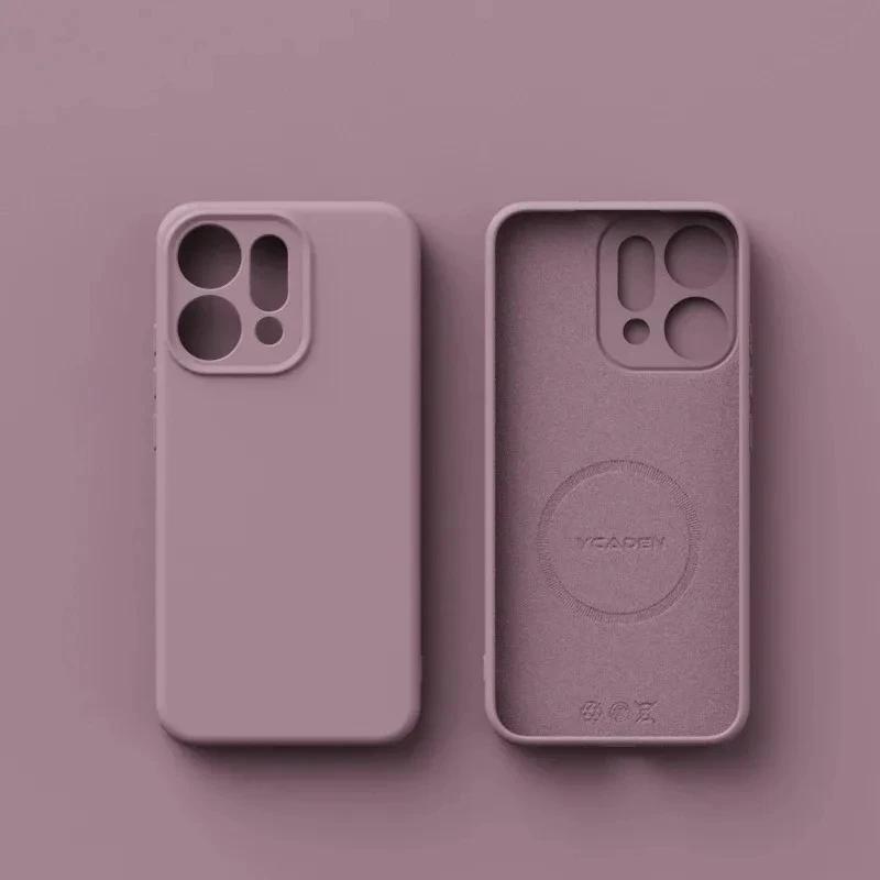 Per Custodia in Silicone Liquido Per Oneplus 1 Pelle Morbida Liscia Magnetica Ricarica Wireless Cover Paraurti Per Oneplus 1 1+1