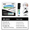 Erasable Water-Based Whiteboard Marker - No Marks, Easy to Erase, Thick Colored Drawing Pen for Teachers.