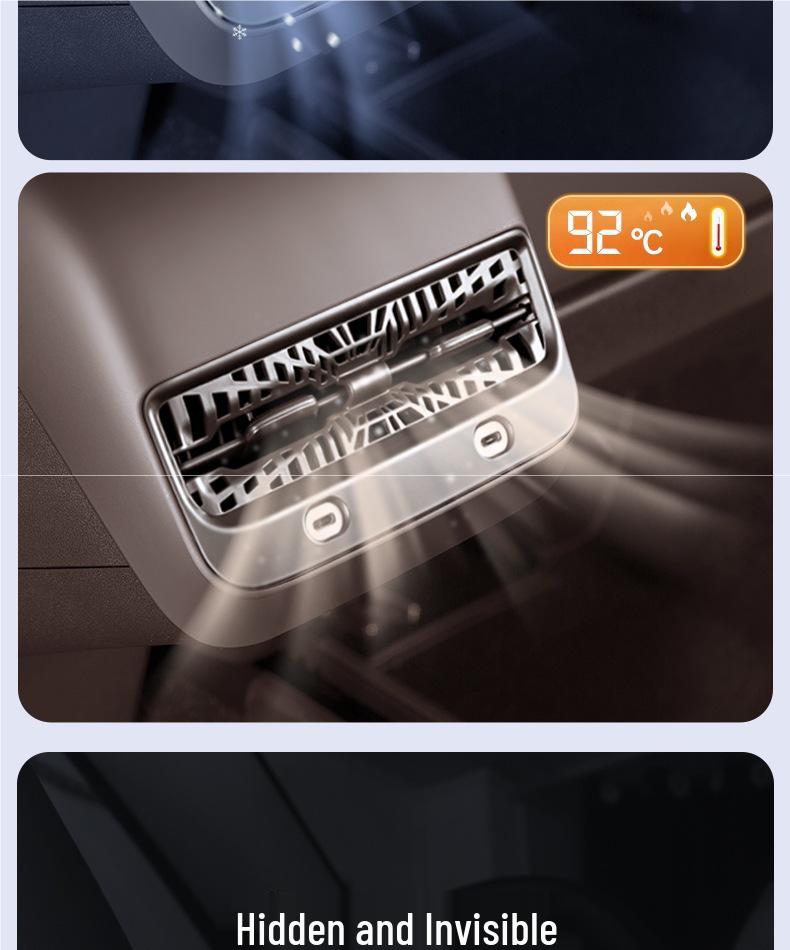 Förbättring av ram för bakre AC-ventilationsgaller till Tesla Model 3/Y