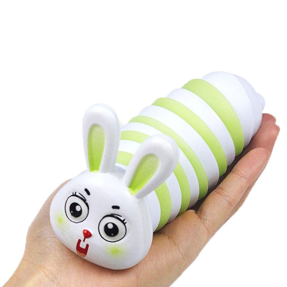

Educational Game Children Anti Stress Toy Insects Fidget Toys Simulation Decompression Toy Luminous рожевий