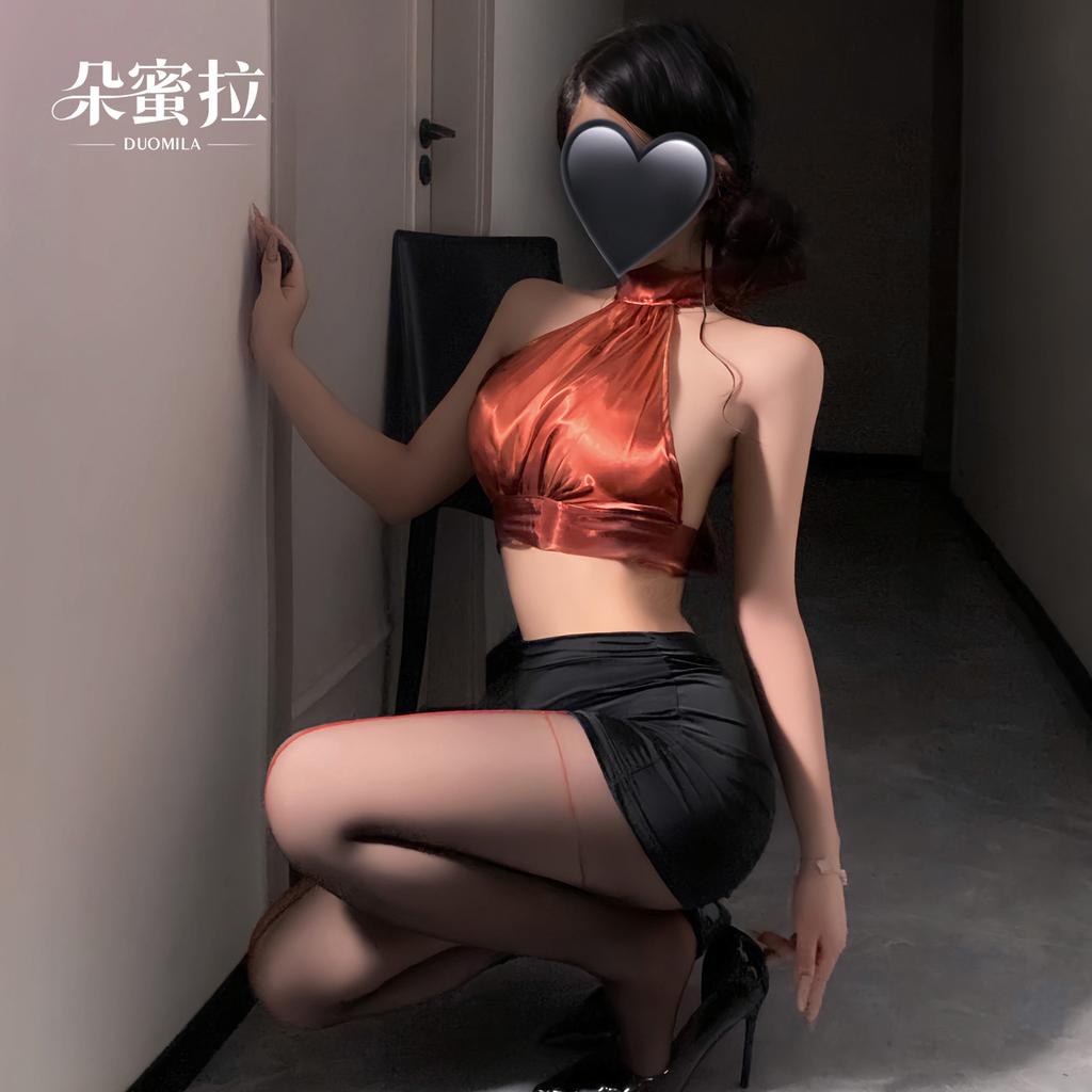 Sex Underwear Sexy Secretary Hip Skirt Suit Pure Lust Temptation Abstinence Night Club Royal Sister Qqny Hollow Uniform
