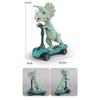 Children's Toys Dinosaur Velociraptor Tyrannosaurus Animal Pull Back Finger Scooter Small Toy Model